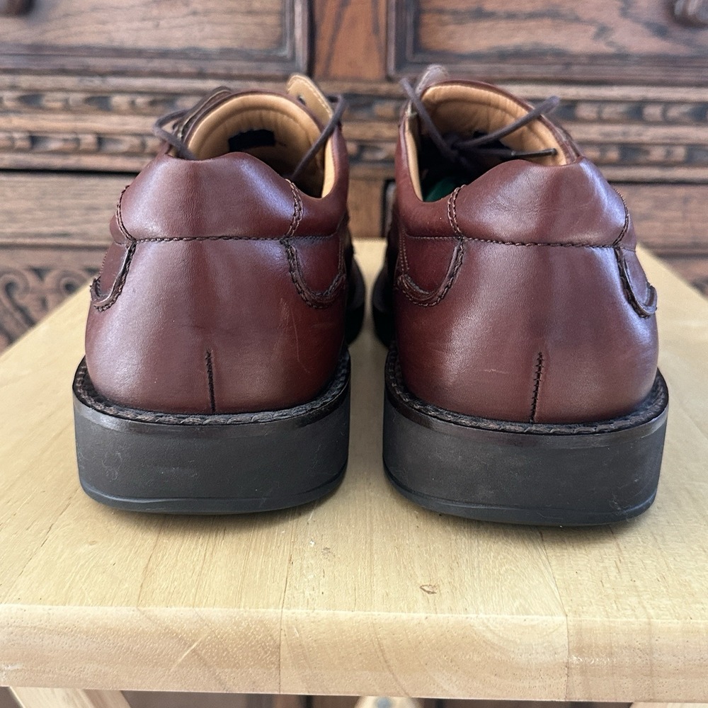 ECCO Oxford Shoes Men's Size 13/13.5 US 47 EU Leather Brown Lace Up Dress Office - Picture 6 of 10